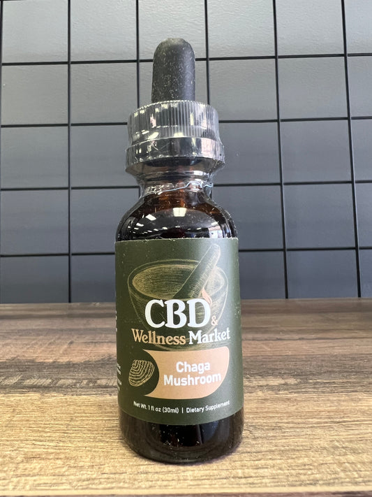 CBD & Wellness Market Chaga Tincture (Zero CBD)