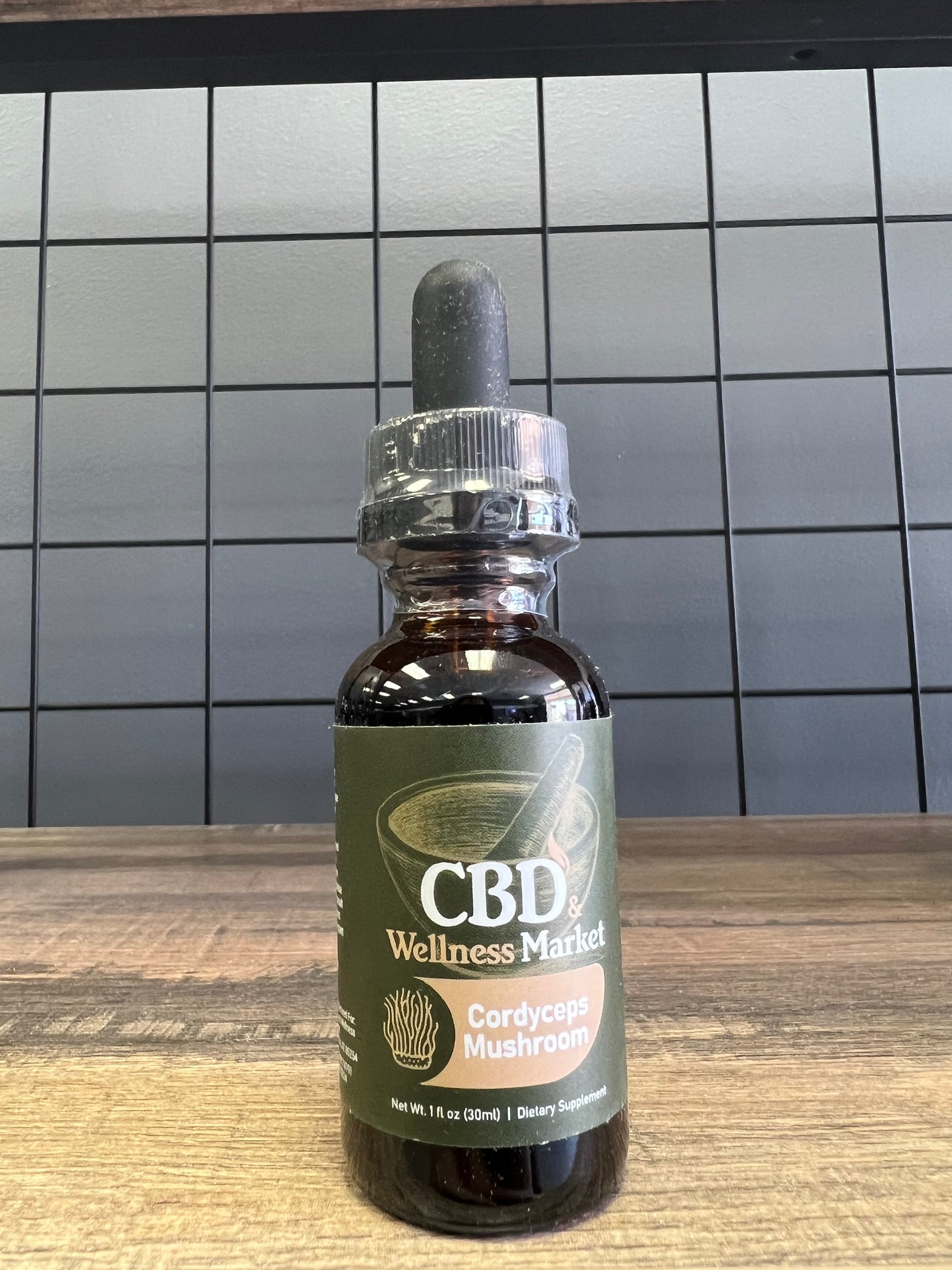 CBD & Wellness Market Cordyceps Tincture (Zero CBD)