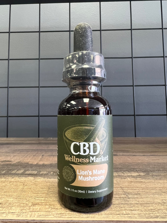 CBD & Wellness Market Lion's Mane Tincture (Zero CBD)
