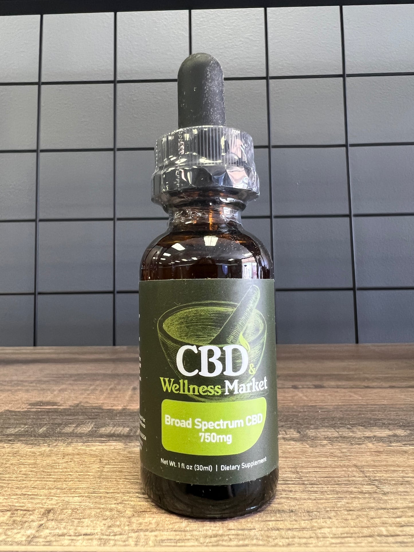 CBD & Wellness Market CBD Tincture (Zero THC)