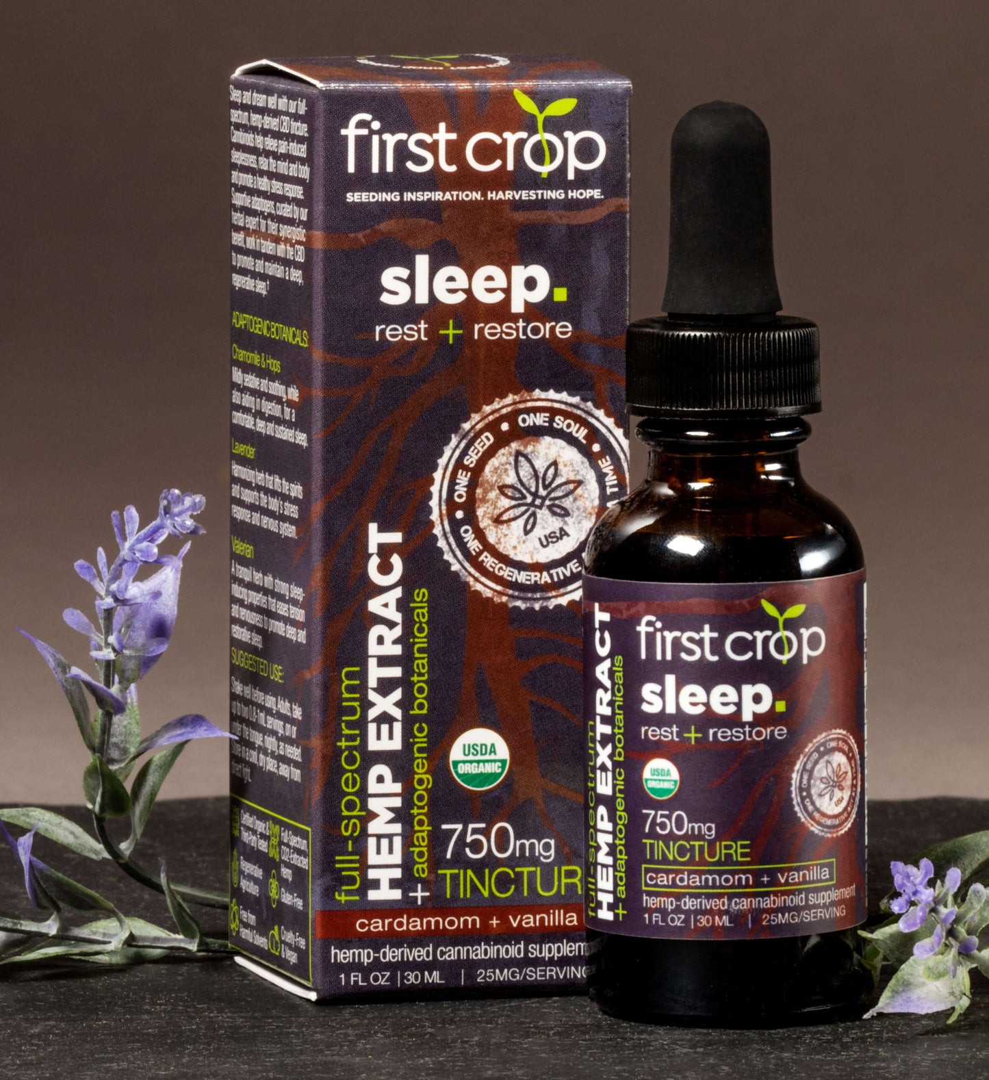 First Crop Full Spectrum Tinctures - 750mg (a Tincture) made by First Crop sold at CBD Emporium