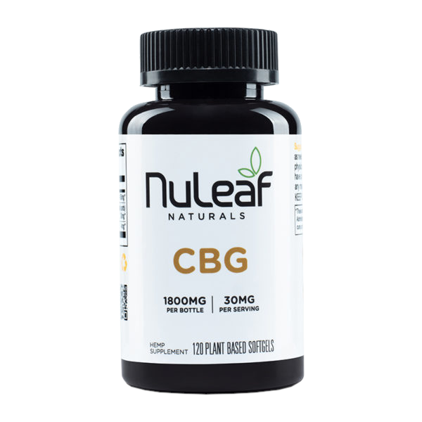 NuLeaf Naturals Full Spectrum CBG Capsules - 15mg