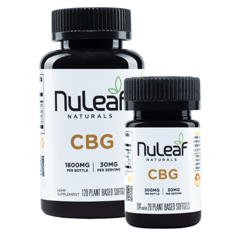NuLeaf Naturals Full Spectrum CBG Capsules - 15mg