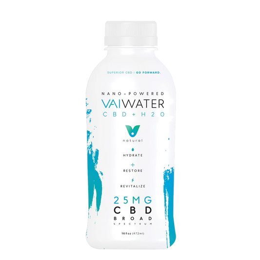 VAI Water CBD + H₂O Bottle - 25mg, 16oz (a Beverage) made by VAI Wellness sold at CBD Emporium
