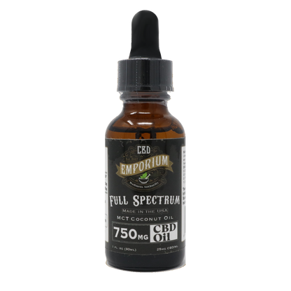 CBD Emporium Full Spectrum Tincture, Unflavored