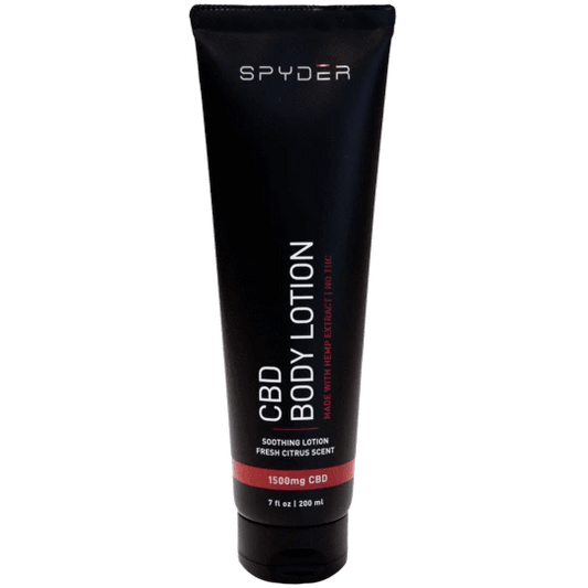 Spyder Broad Spectrum CBD Body Lotion - 1,500mg, 7oz