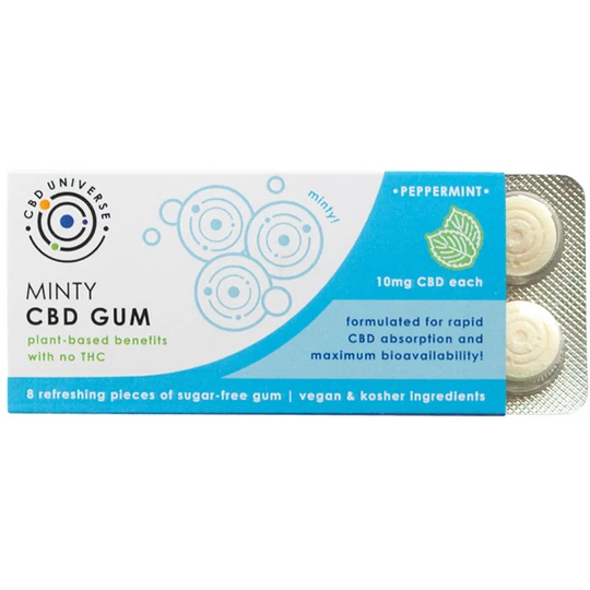 CBD Universe CBD Gum - 8ct (a Gum) made by CBD Universe sold at CBD Emporium