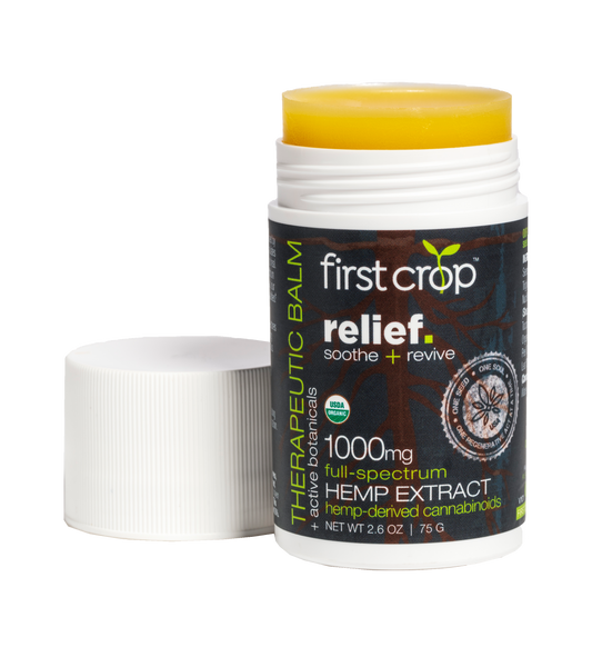 First Crop Relief Therapeutic Balm - 1000mg