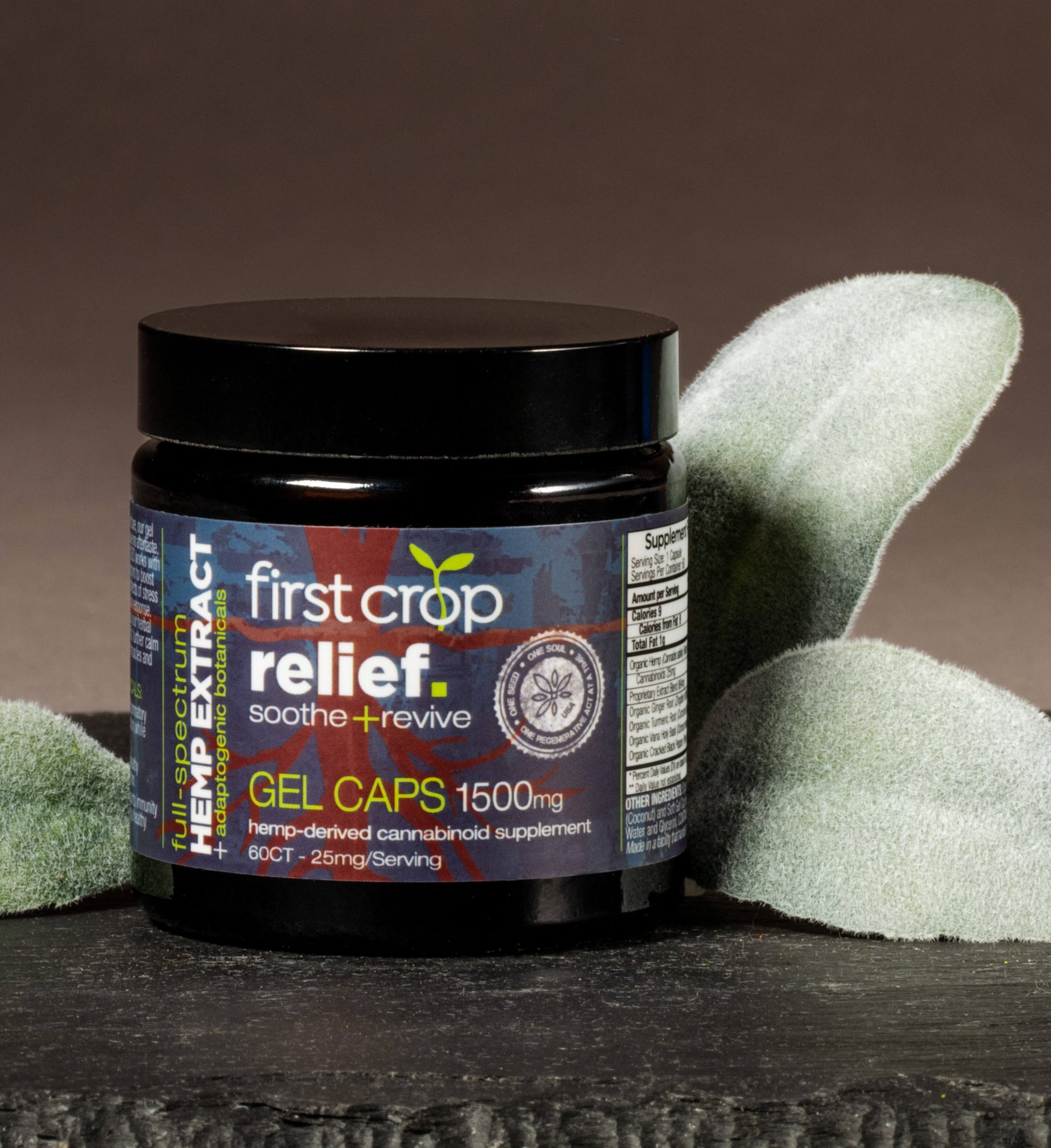 First Crop Full Spectrum Capsules - 1500mg (a Capsules) made by First Crop sold at CBD Emporium