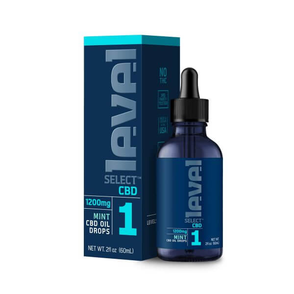 Level Select Broad Spectrum Tincture - Mint (a Tincture) made by Level Select sold at CBD Emporium