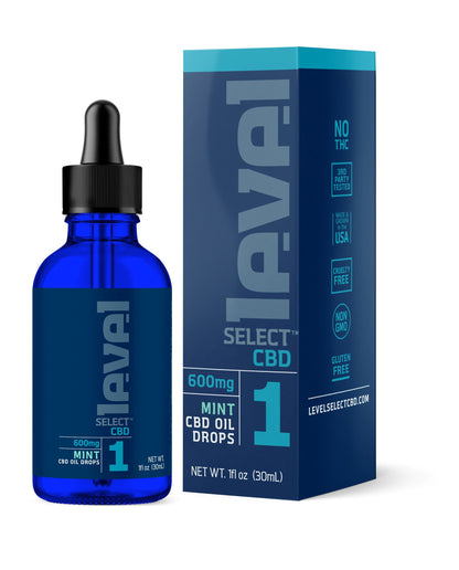 Level Select Broad Spectrum Tincture - Mint (a Tincture) made by Level Select sold at CBD Emporium