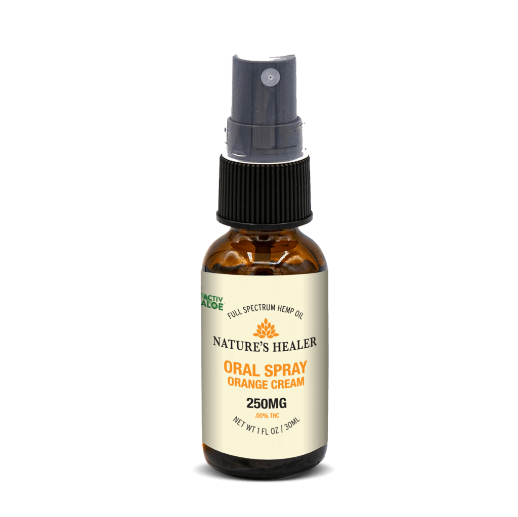 Nature's Healer Oral Spray - 250mg (a Oral Care) made by Nature's Healer sold at CBD Emporium