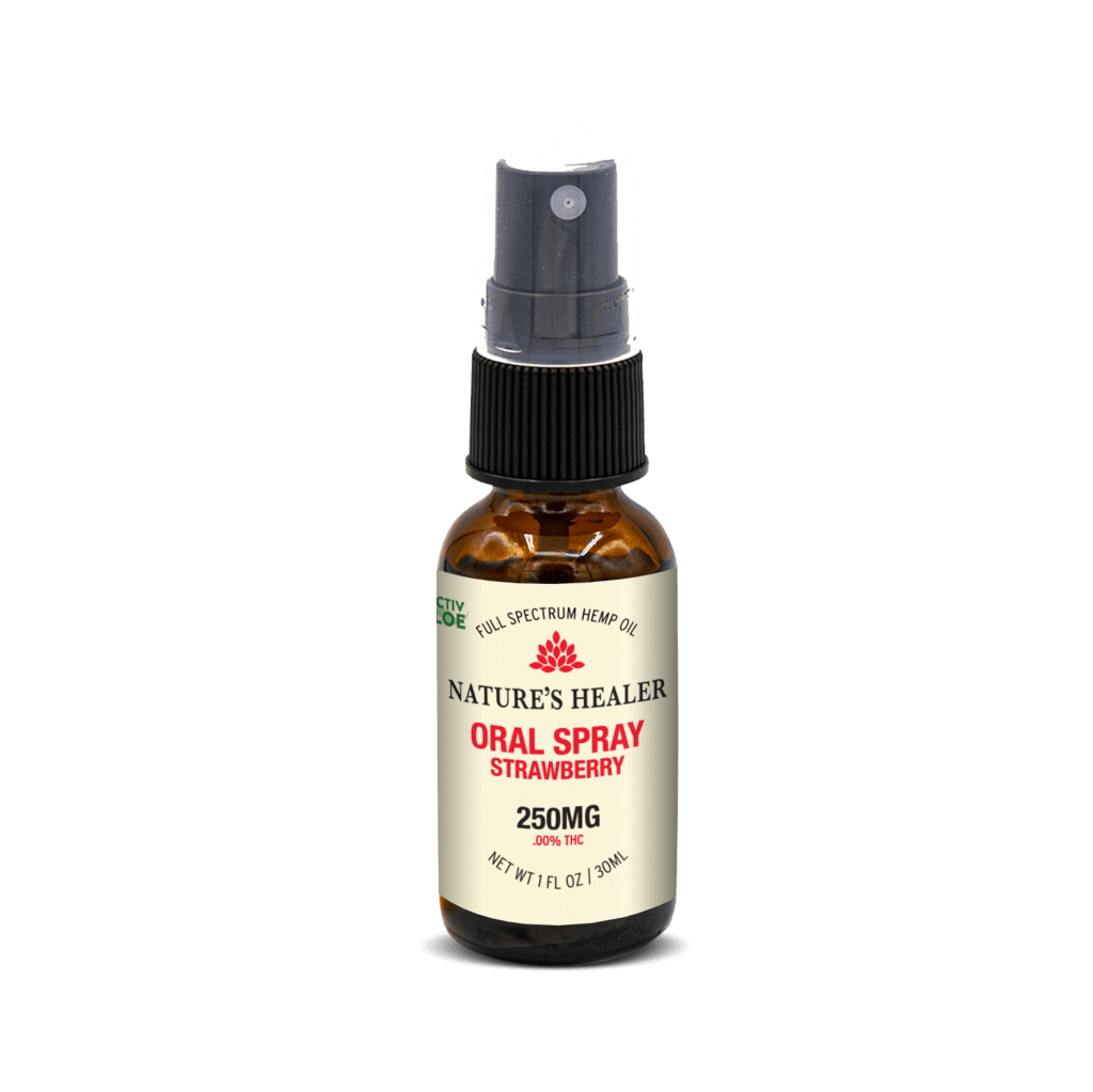 Nature's Healer Oral Spray - 250mg (a Oral Care) made by Nature's Healer sold at CBD Emporium