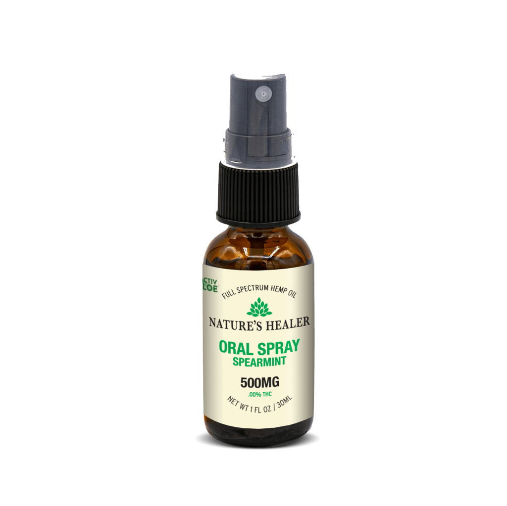 Nature's Healer Oral Spray - 500mg (a Oral Care) made by Nature's Healer sold at CBD Emporium