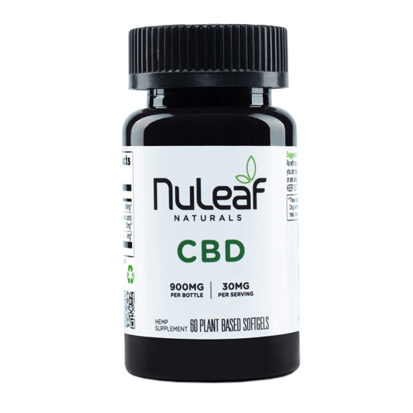 NuLeaf Naturals Full Spectrum CBD Capsules - 15mg, 60ct