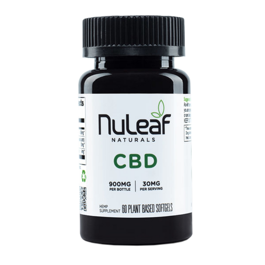 NuLeaf Naturals Full Spectrum CBD Capsules - 15mg, 60ct