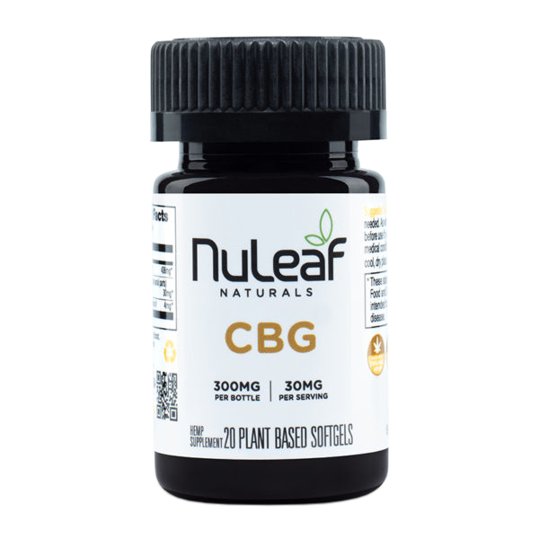 NuLeaf Naturals Full Spectrum CBG Capsules - 15mg