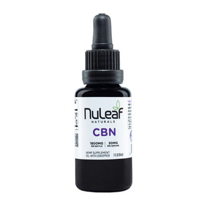 NuLeaf Naturals Full Spectrum CBN Tincture, Unflavored