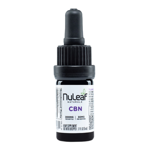 NuLeaf Naturals Full Spectrum CBN Tincture, Unflavored