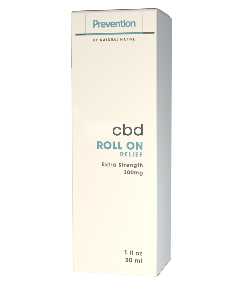 Prevention By Natural Native Full Spectrum CBD Roll On - 300mg, 1oz